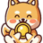 Golden Doge GDOGE Logo