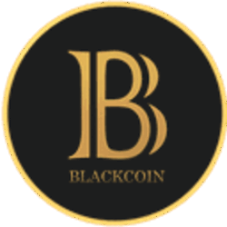 BlackCoin BLK Logo