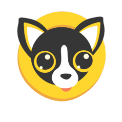 Chihuahua Chain HUAHUA Logo