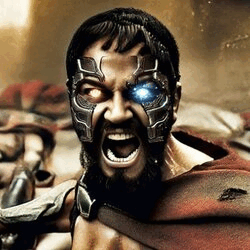 Degen Spartan AI DEGENAI Logo