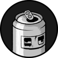 Badmad Robots METAL Logo