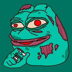 Project thumbnail: Pepe Undead Logo