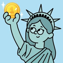 Torch of Liberty LIBERTY Logo