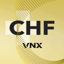 VNX Swiss Franc VCHF Logo