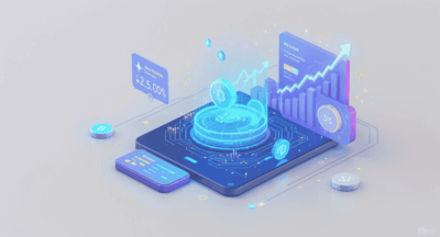 Article thumbnail: Earning Passive Income Through Crypto Staking in 2025: A Risk-Aware Approach