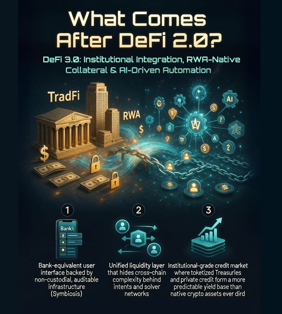 Convergence of traditional finance and DeFi in 2026 through RWA- Fintech and Tradfi, tokenization explainer, or AI agents automating process in crypto